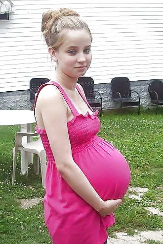 25P Pregnant teen = bitch open for all