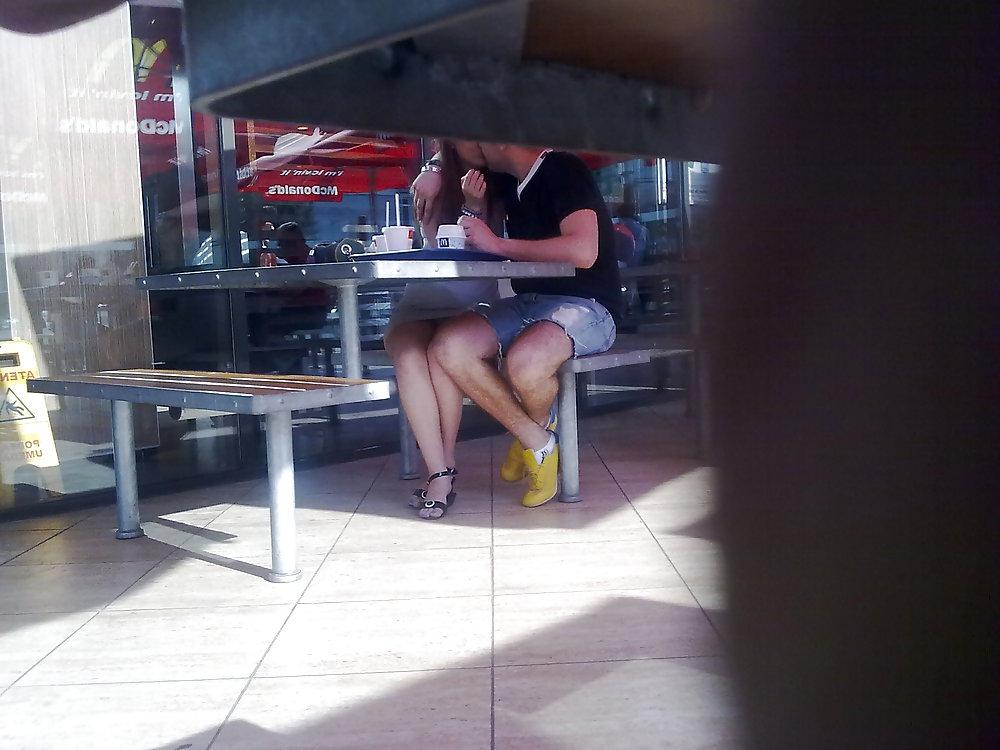 25P Upskirt in Buc
