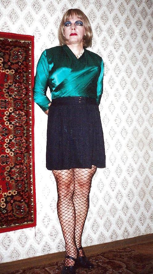 25P Larisa! Russian mature transvestite! 