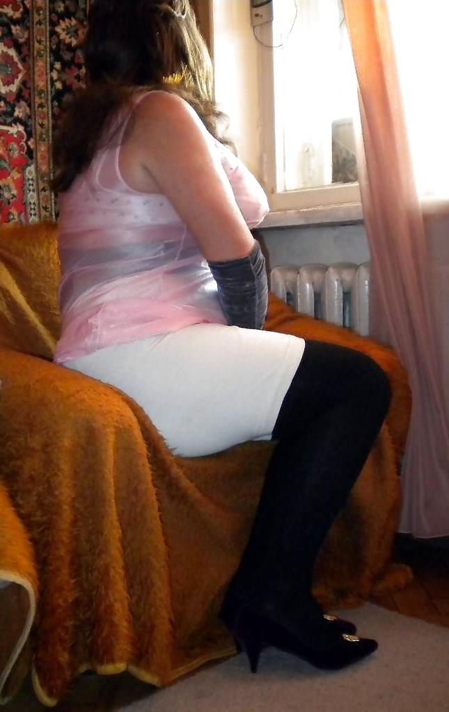 25P Larisa! Russian mature transvestite!