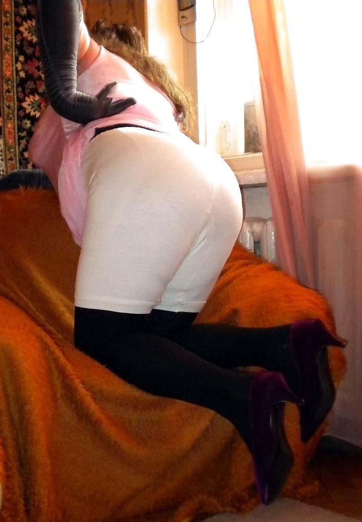 25P Larisa! Russian mature transvestite!