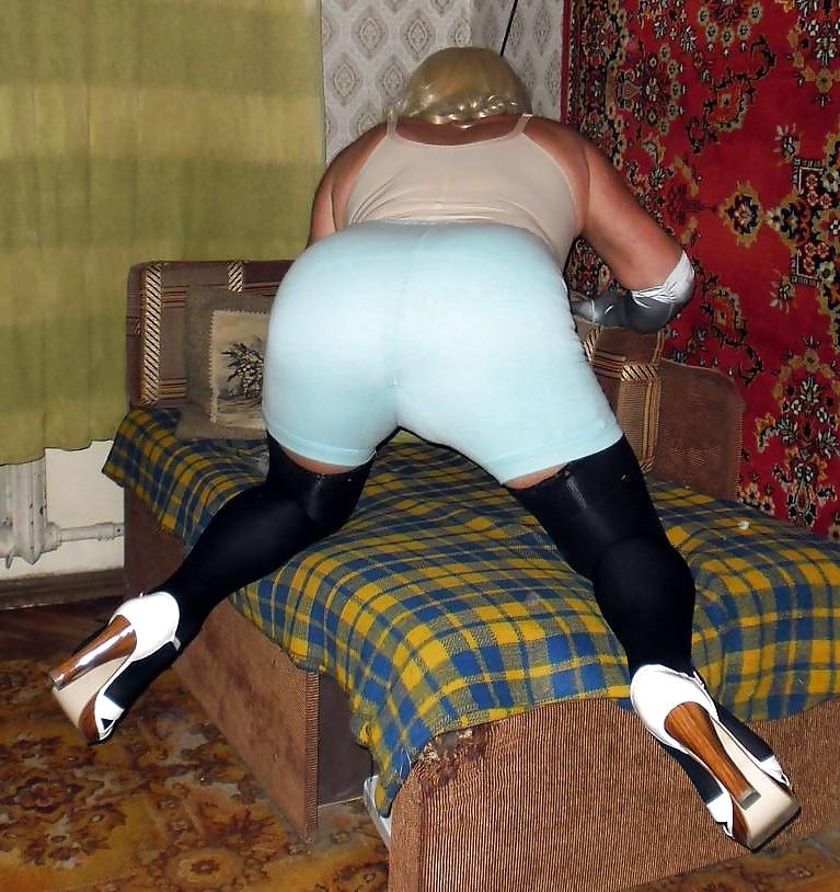25P Larisa! Russian mature transvestite!