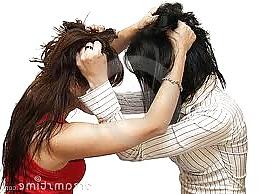 25P Cat Fighting Women