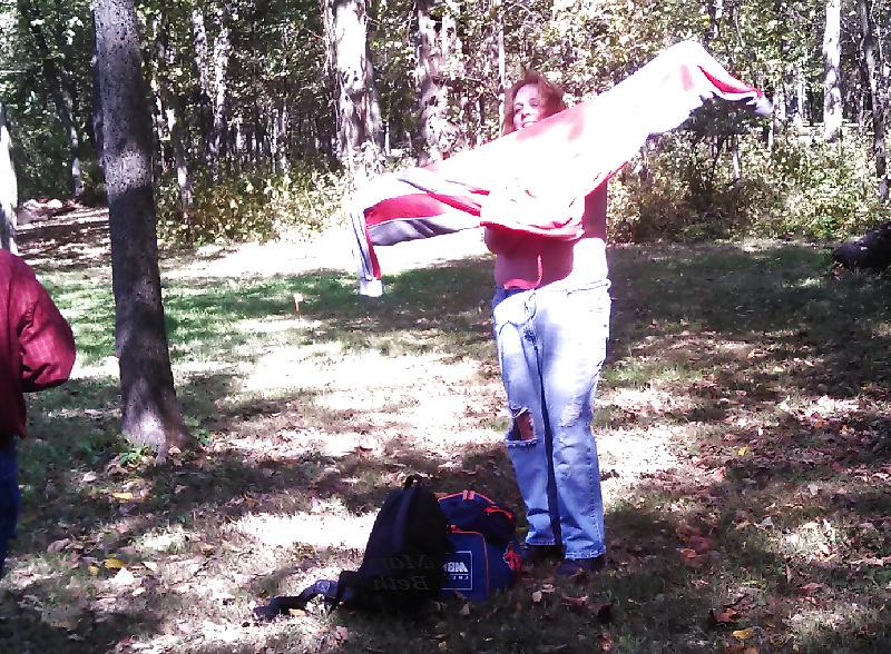 5P This Is Candy Grandma out in the Woods