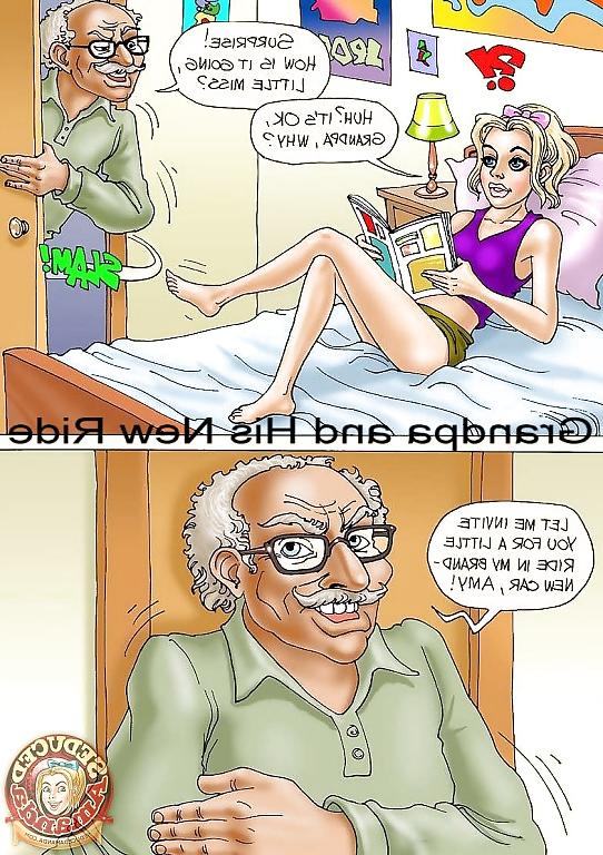 15P Seduced Amanda - Grandpa and His New Ride