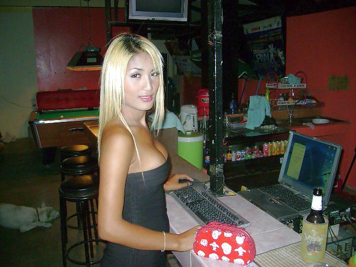 25P Blond Ladyboy Jan from Pattaya