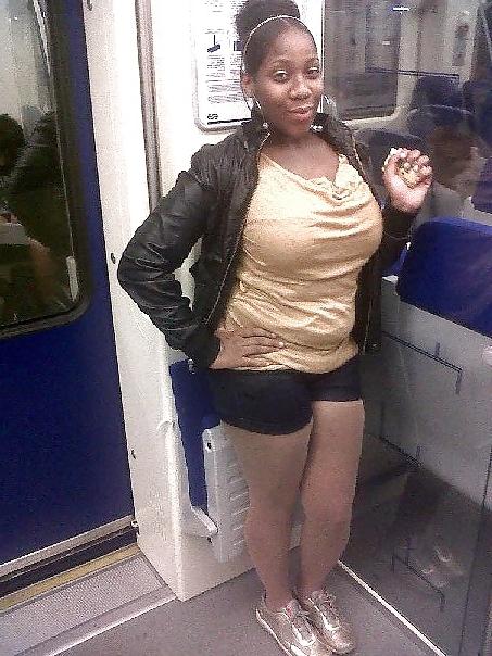 18P Busty black girl