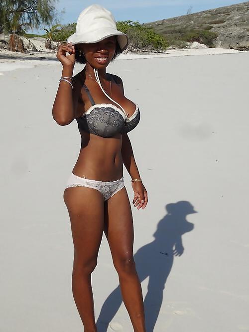 8P Slim and Young Ebony with Huge Tits