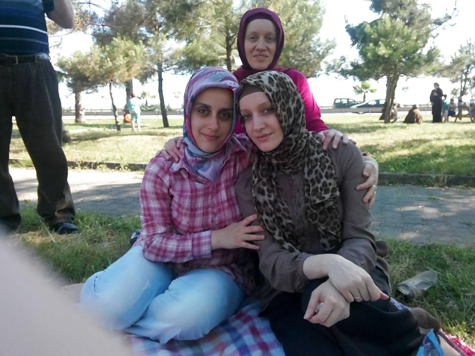 25P Turk turbanli acik azgin atesli sikilesi karilar