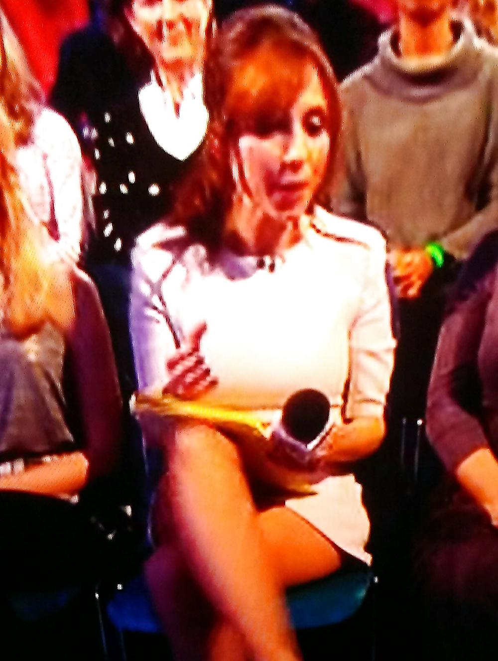9P Alex Jones - sexy legs and nipples 