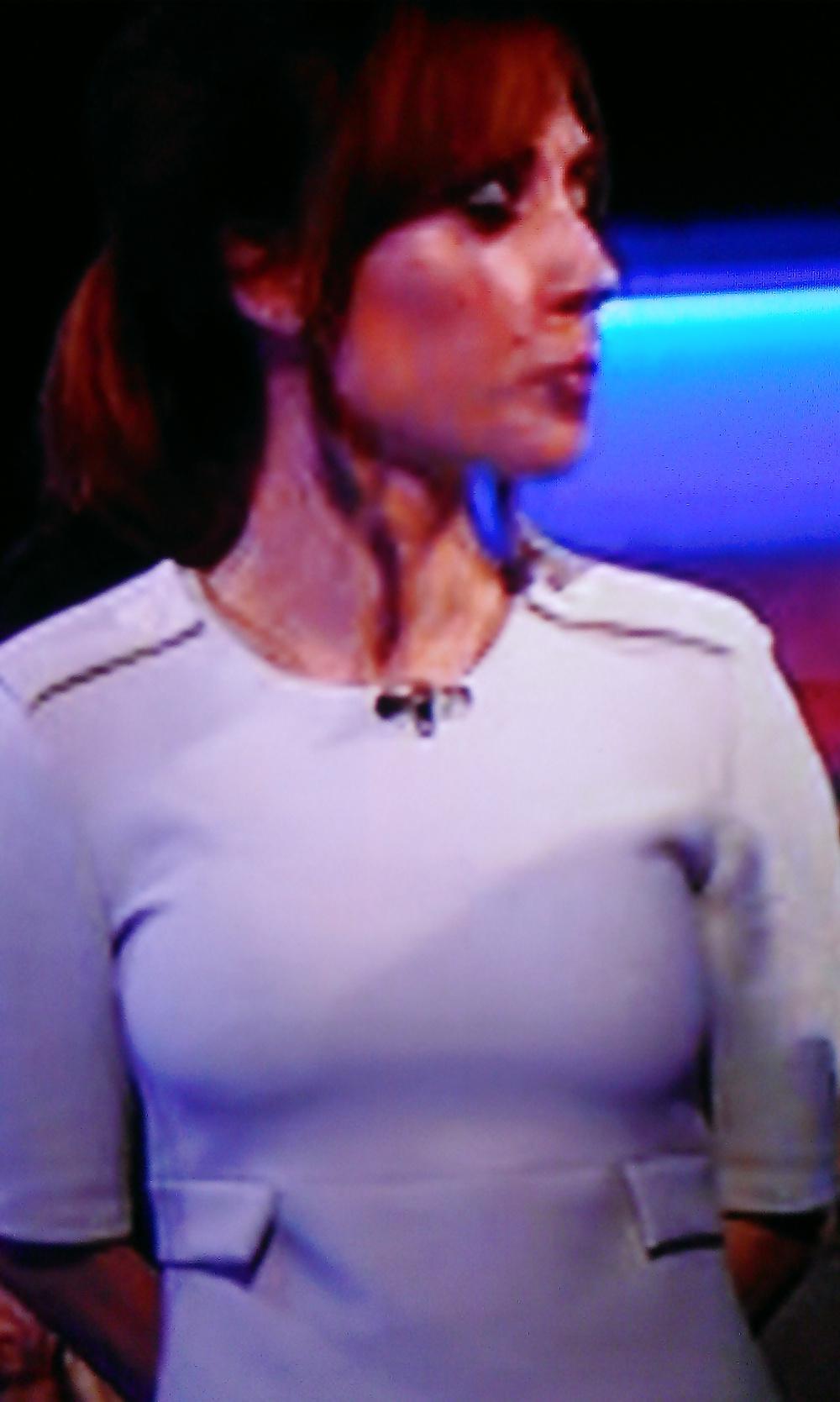 9P Alex Jones - sexy legs and nipples 