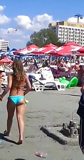 25P Spy bikiny beach teens summer romanian