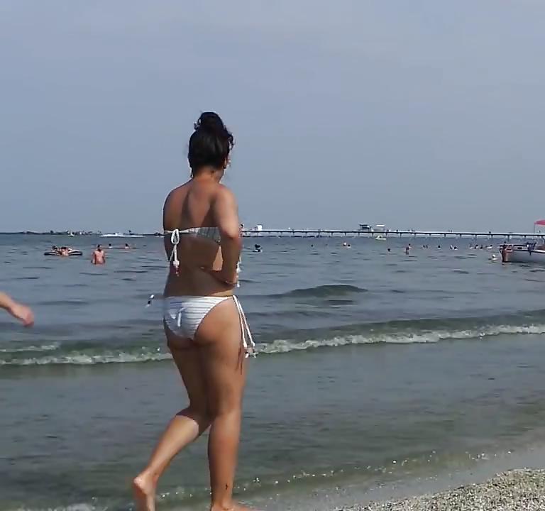 25P Spy bikiny beach teens summer romanian