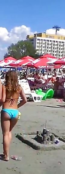 25P Spy bikiny beach teens summer romanian