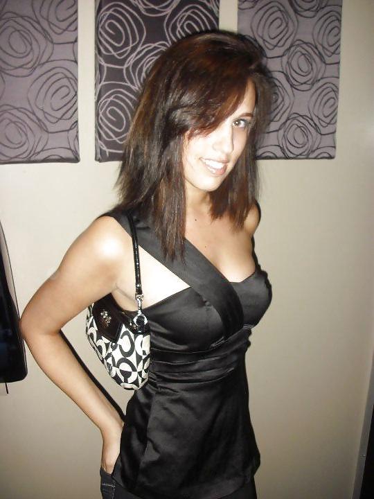 21P Brunette teen amateur non nude
