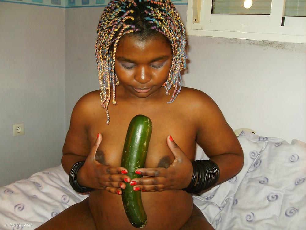 25P Hairy black teen