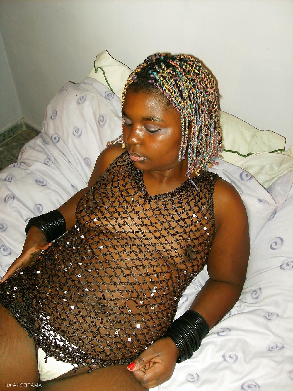 25P Hairy black teen