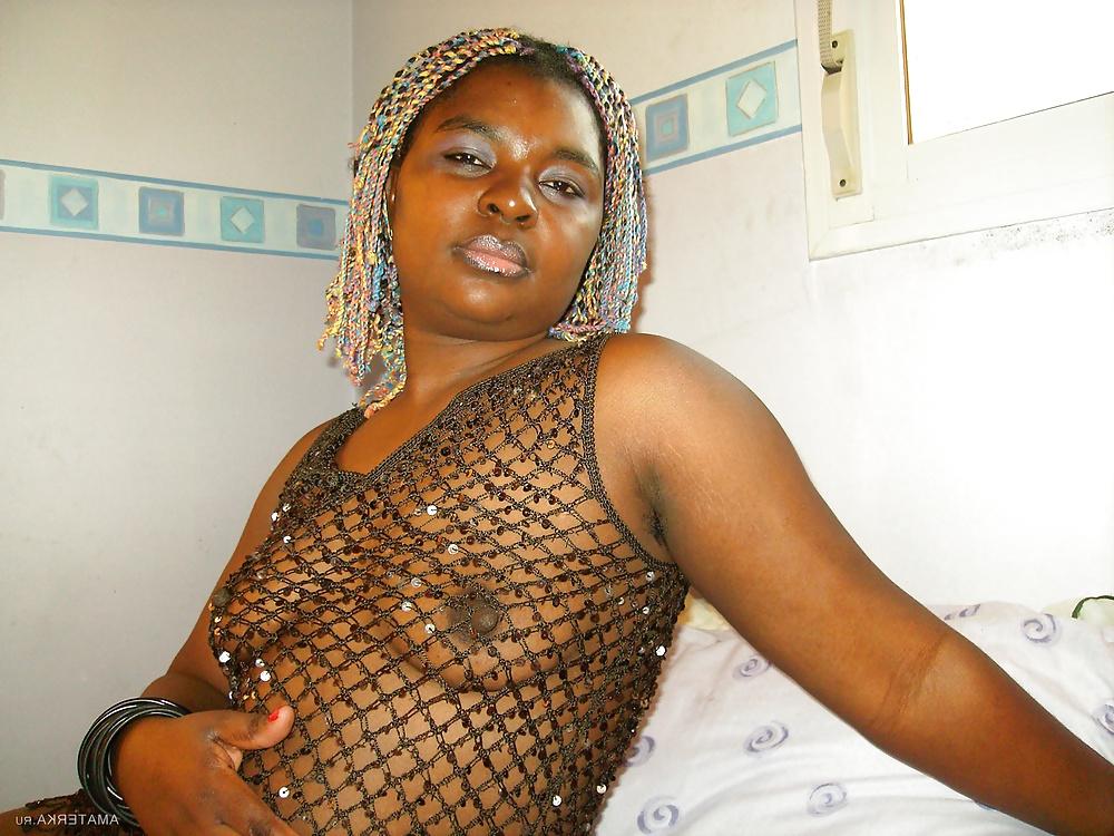 25P Hairy black teen