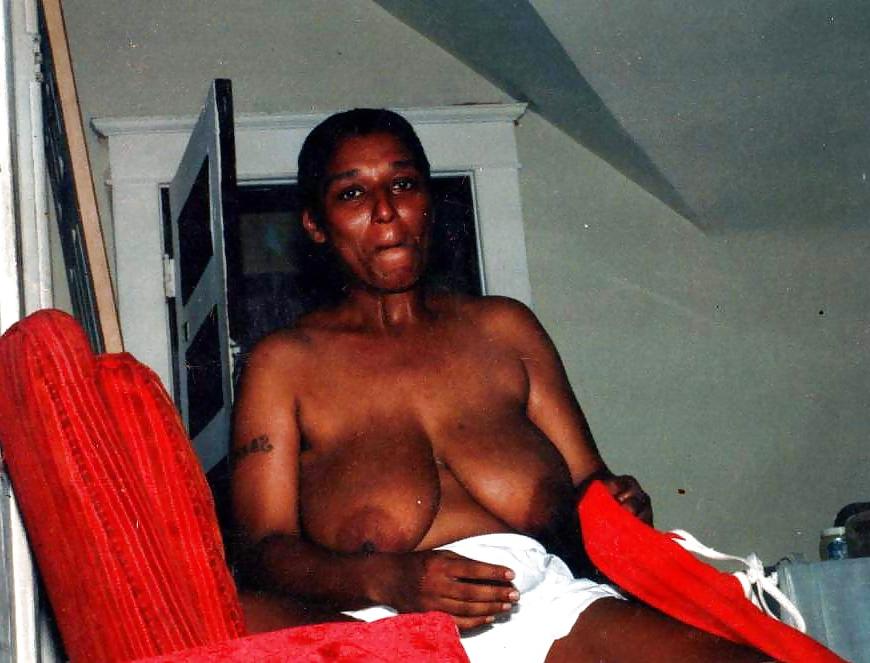 10P Milly j,a very hairy mature big tits Ebony girl