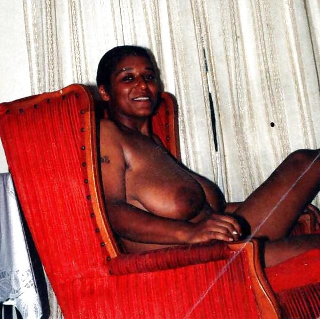 10P Milly j,a very hairy mature big tits Ebony girl