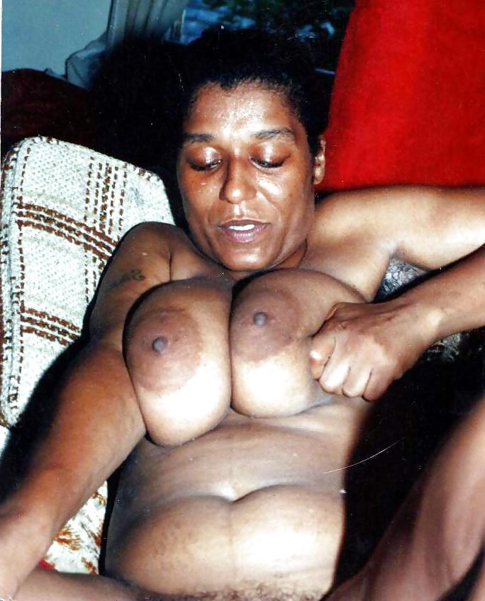 10P Milly j,a very hairy mature big tits Ebony girl