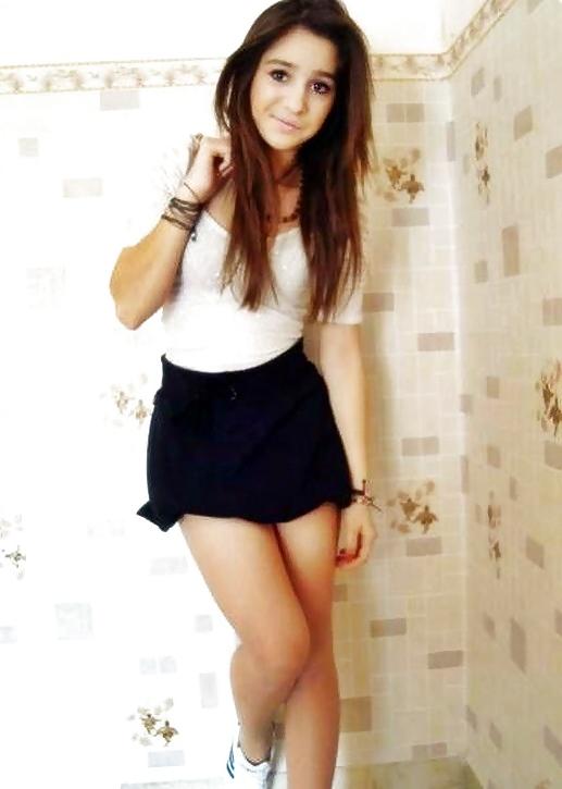 25P Sluts in mini skirts