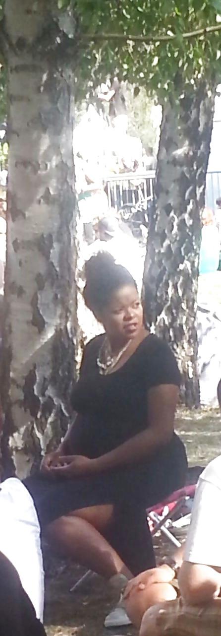 10P Spy sexy black girl pregnant romanian