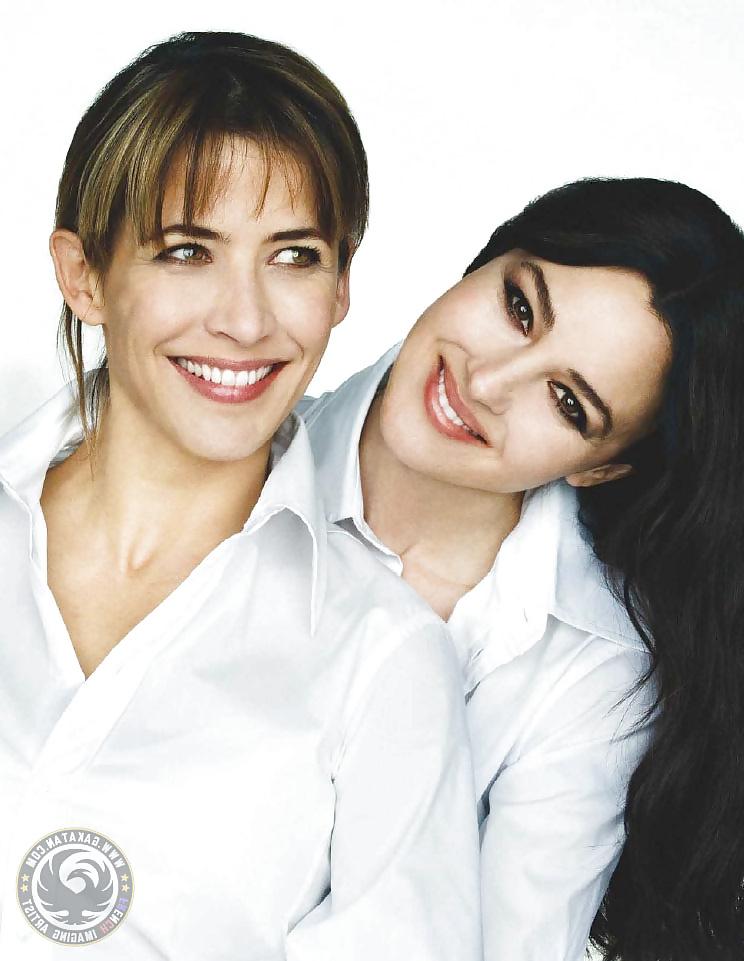25P Monica Bellucci and Sophie Marceau