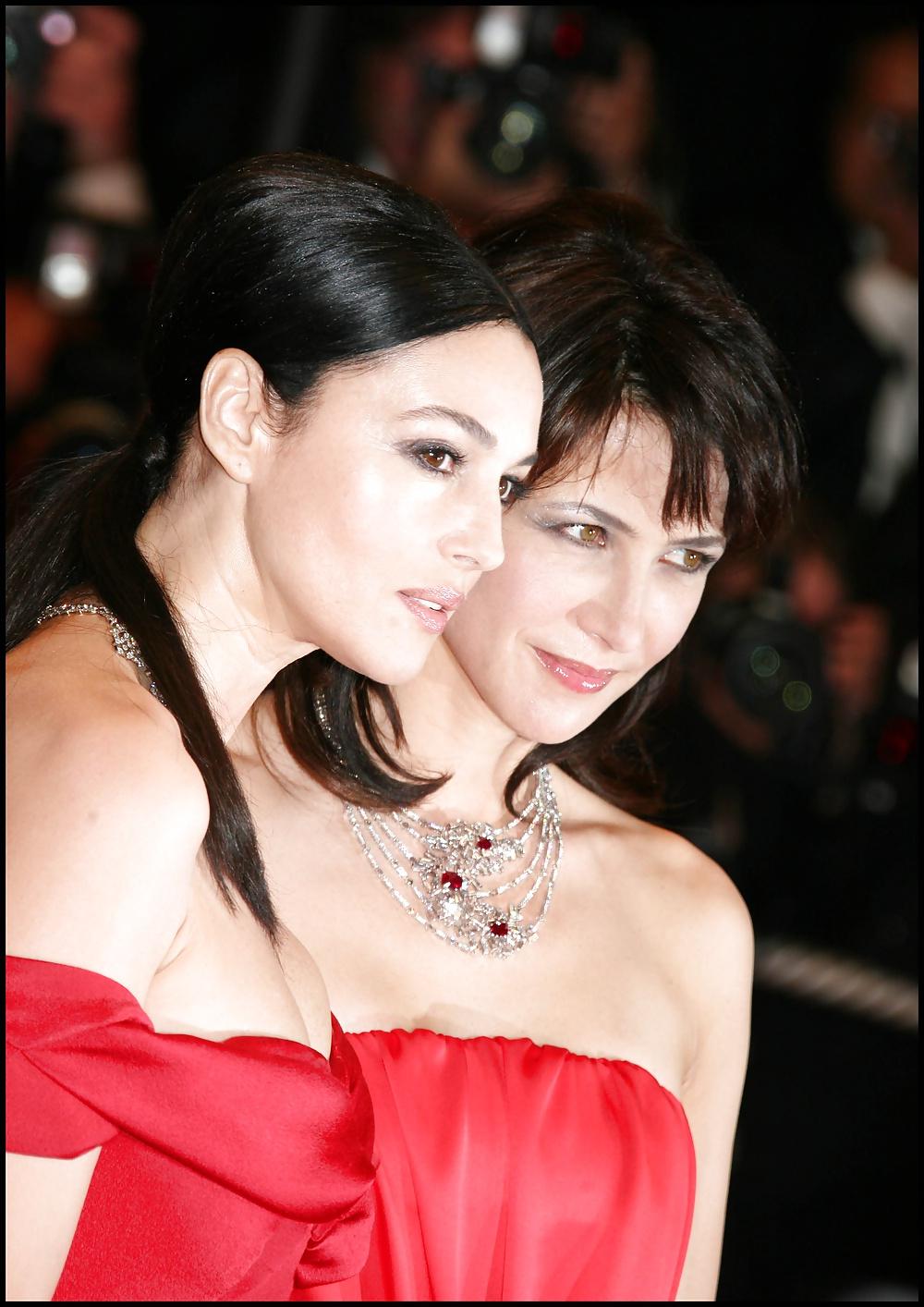 25P Monica Bellucci and Sophie Marceau