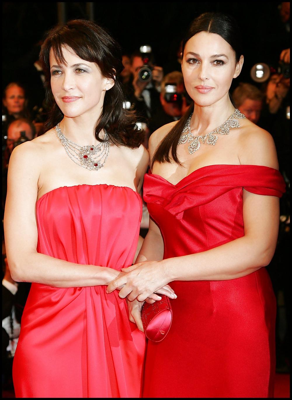25P Monica Bellucci and Sophie Marceau