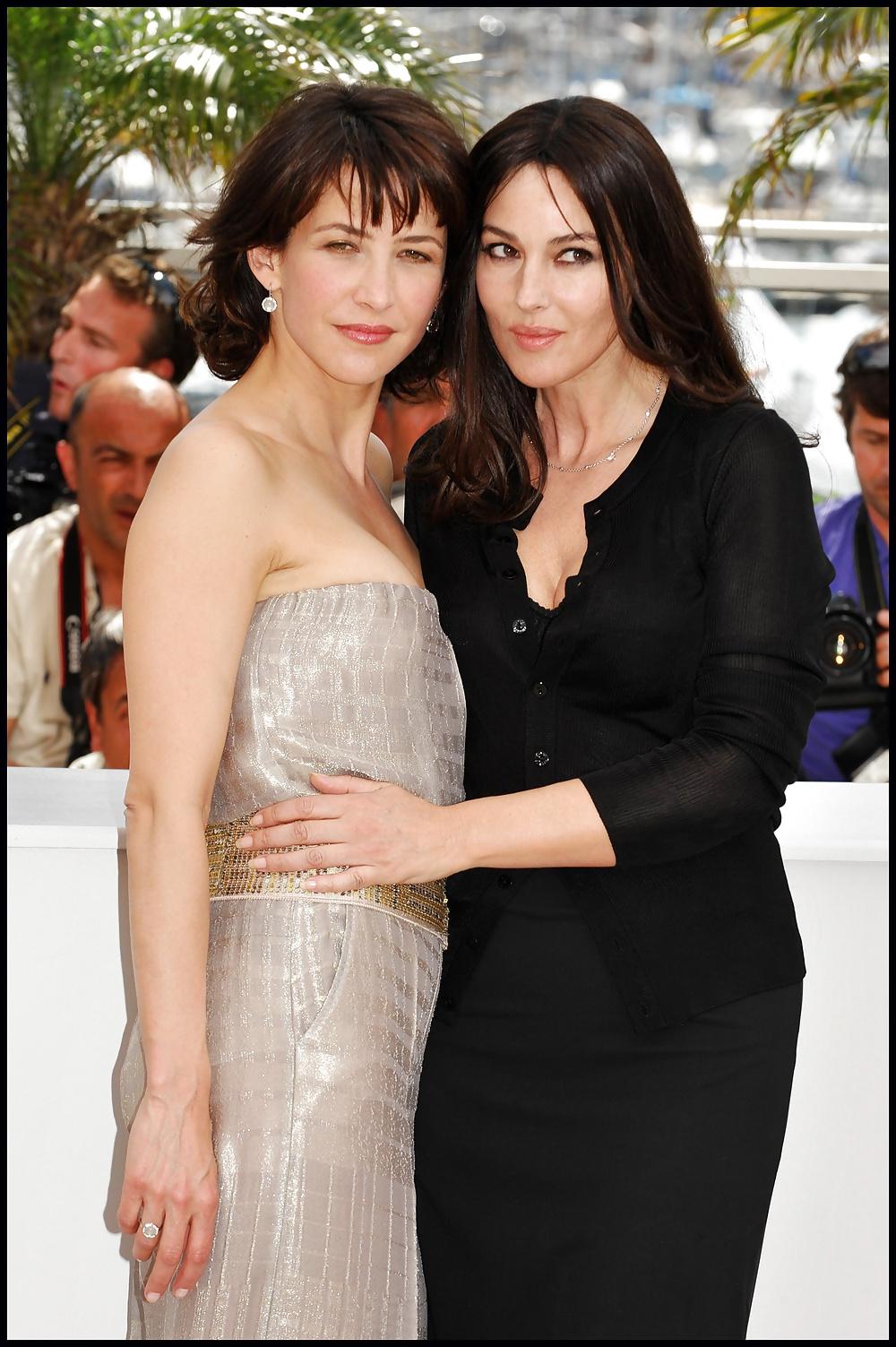 25P Monica Bellucci and Sophie Marceau