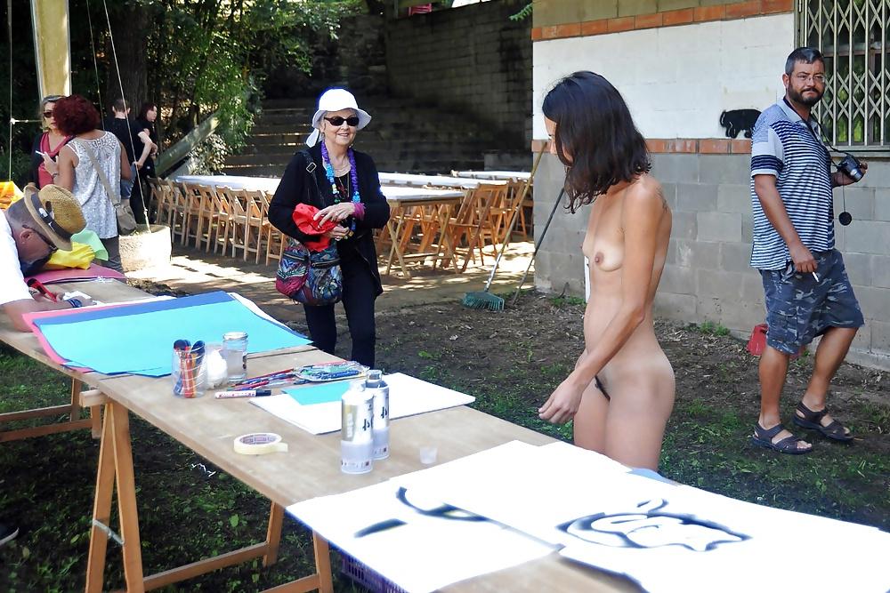 25P Clothed female nude female 17