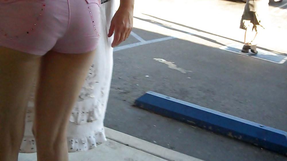 17P Summer is fine for an ass & butt in pink shorts