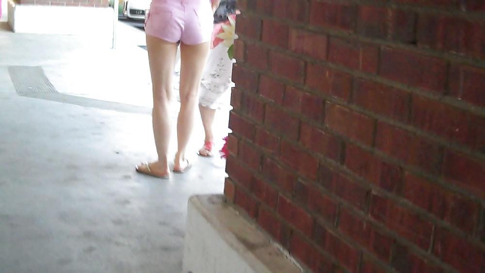 17P Summer is fine for an ass & butt in pink shorts