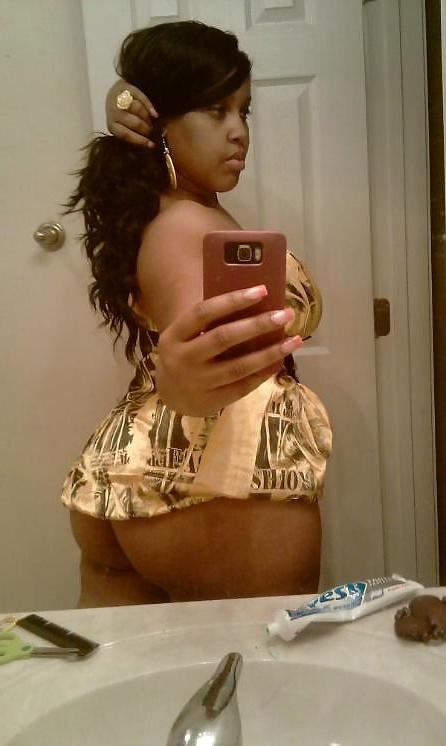 13P Sexy black girl with a big ass