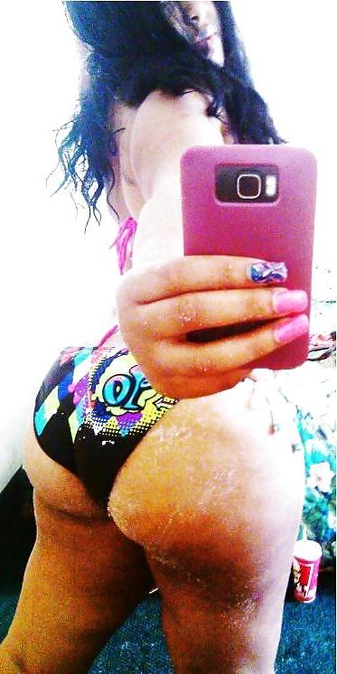 13P Sexy black girl with a big ass