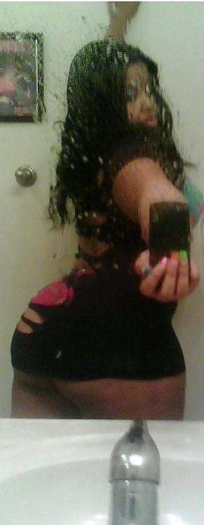 13P Sexy black girl with a big ass