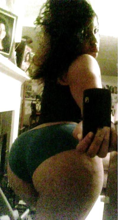 13P Sexy black girl with a big ass