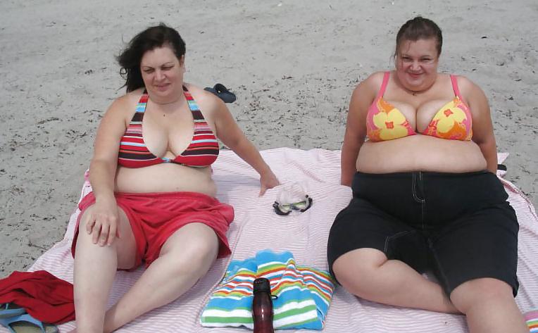 11P Mom and daughter's friend at beach