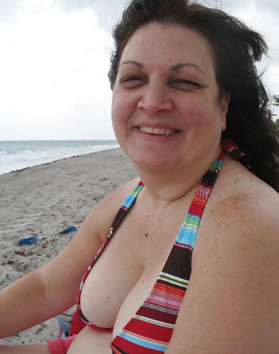 11P Mom and daughter's friend at beach