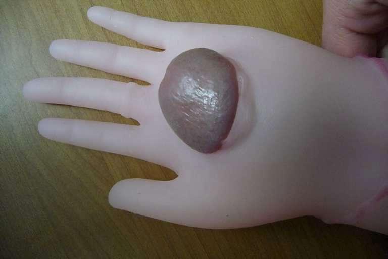 8P My cock with rubber hand sex toy