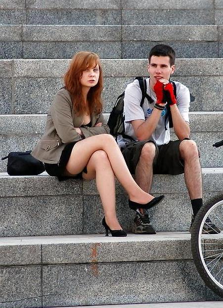 25P Absolutely wild and unbelievably upskirt