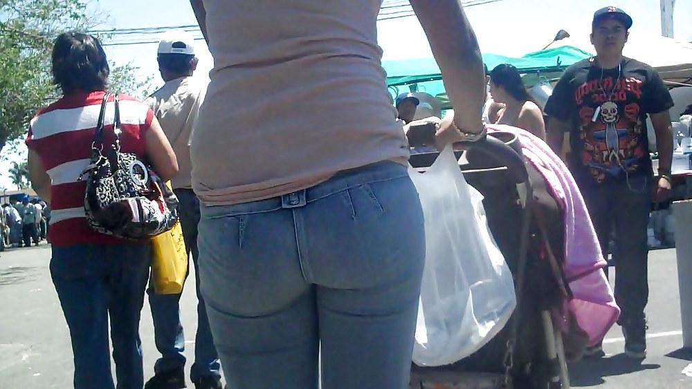 25P Her ass is lovely butt nice in jeans 