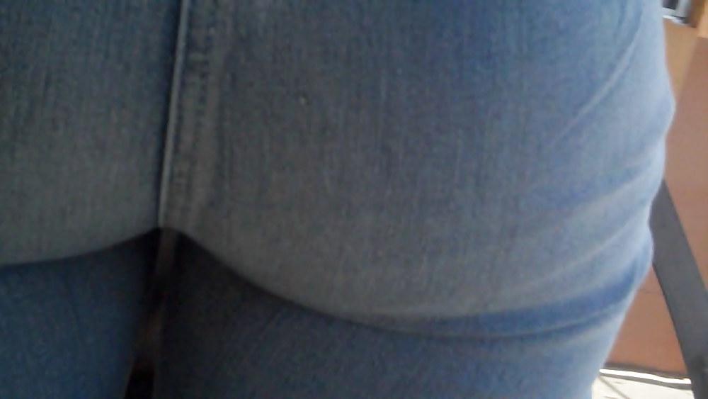 25P Her ass is lovely butt nice in jeans 