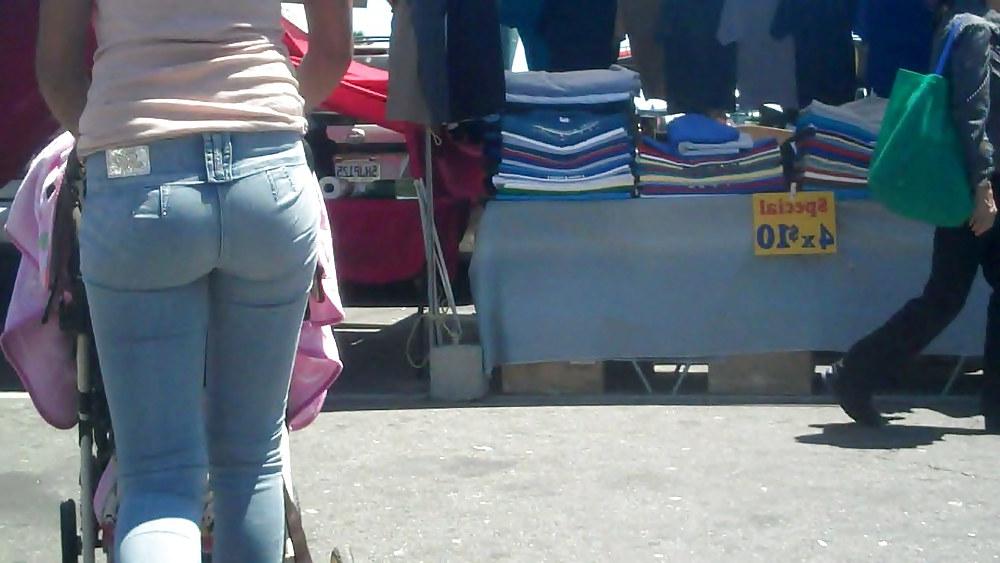 25P Her ass is lovely butt nice in jeans 