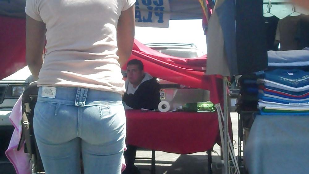 25P Her ass is lovely butt nice in jeans 