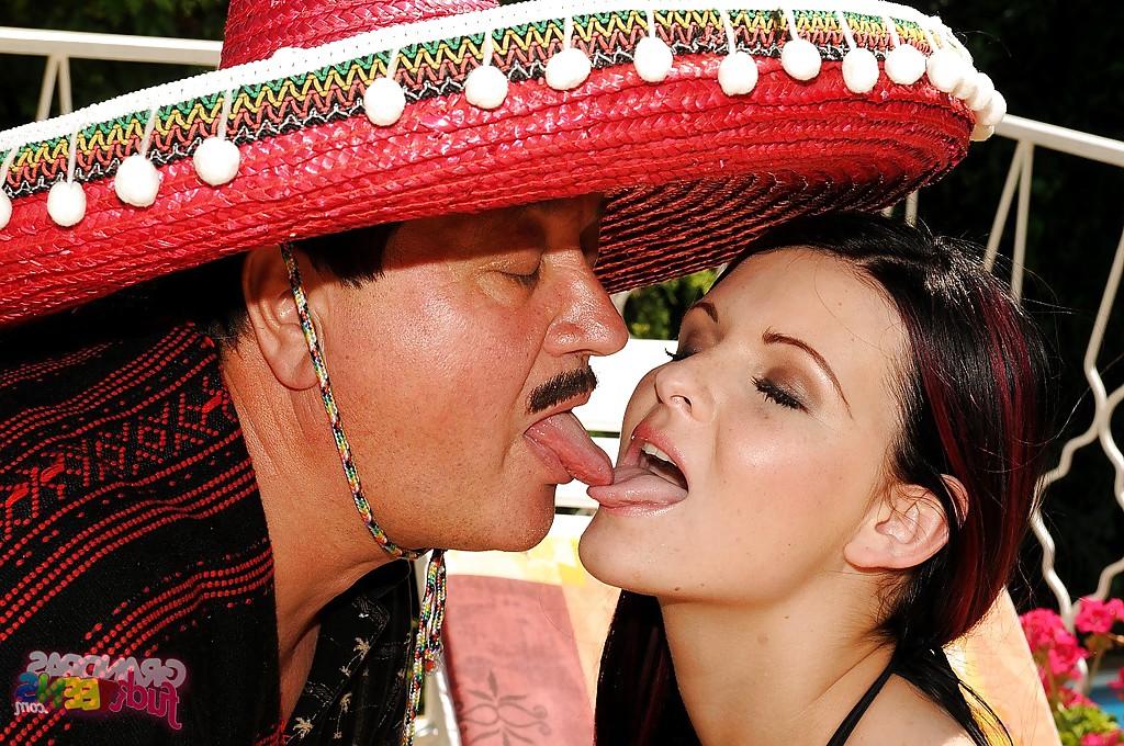 16P Voluptuous teen babe Macy Luna Gold gets pounded by an oldman