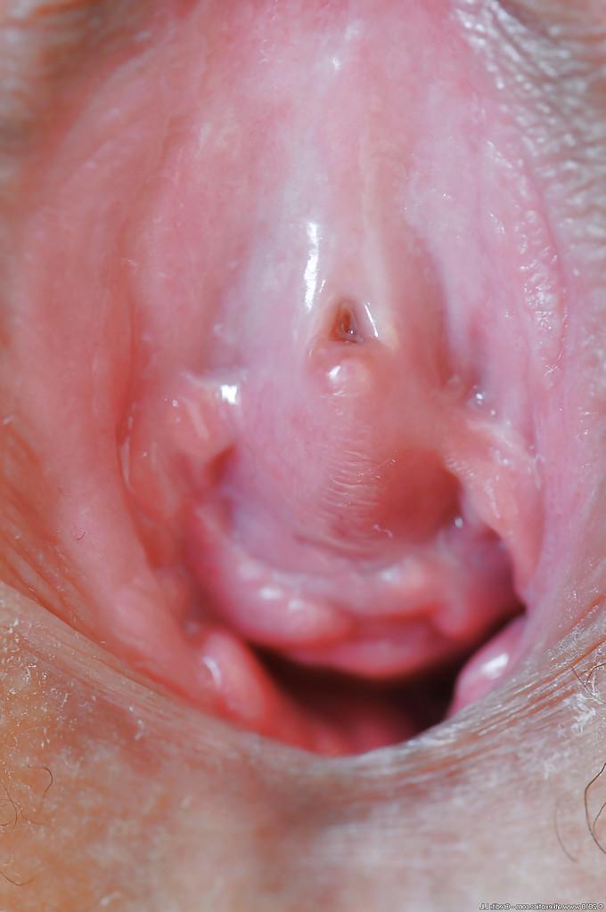 16P Young Asian schoolgirl Joana parts pink cunt in extreme close ups