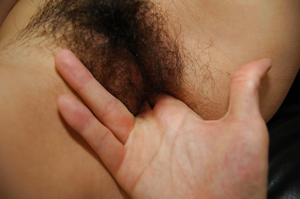 16P Fuckable asian teen with shaggy bush has some pussy fingering and vibing fun