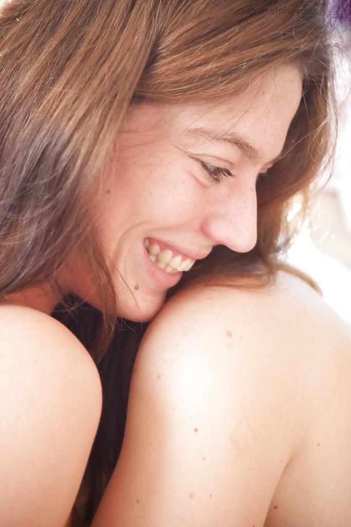 16P Cute girls Aletta and Klara fingering each others buttholes and twats